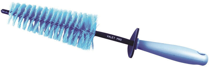 ValetPRO Twisted Long Reach Wheel Brush - Ultra Fine Car Care